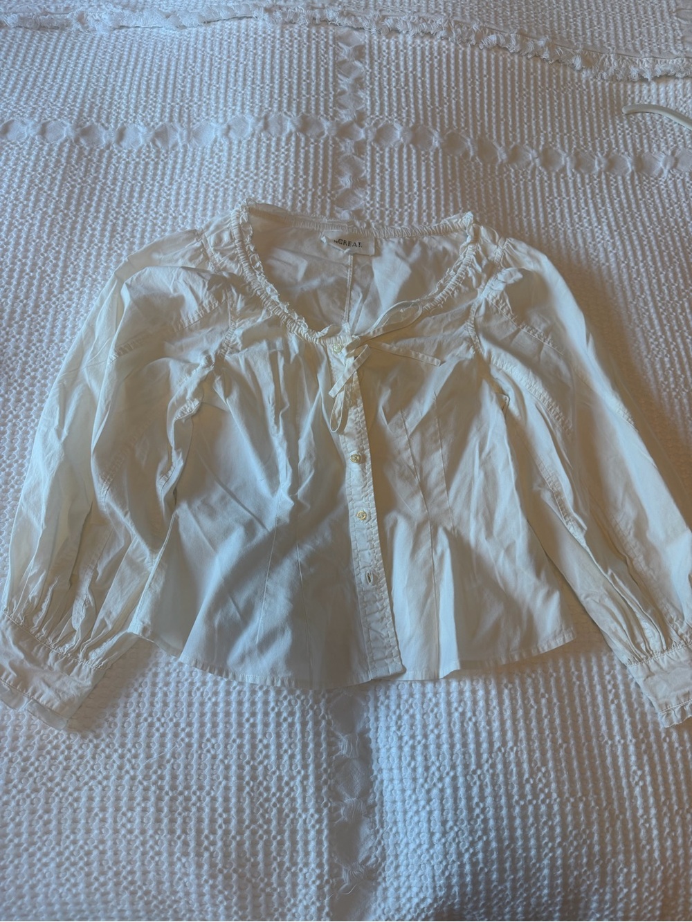 The GREAT. White Blouse